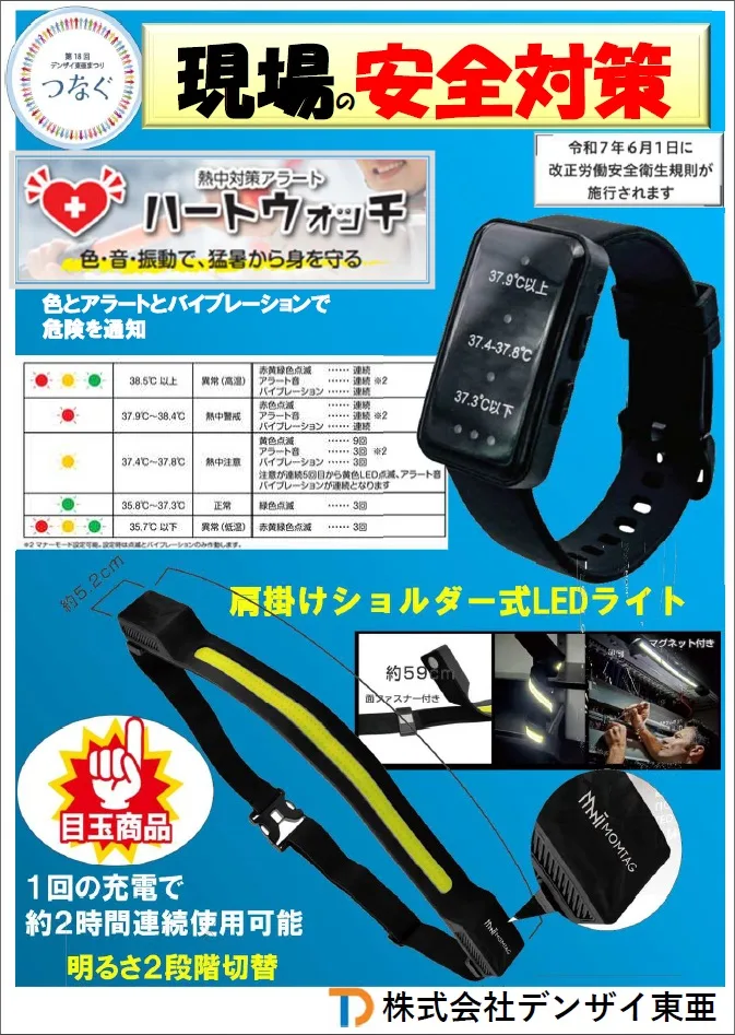 肩かけショルダー式LEDライト